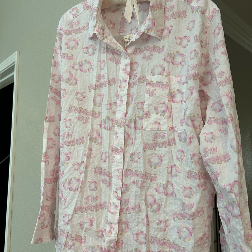 AERIE WICKED BLOUSE “POPLULAR”